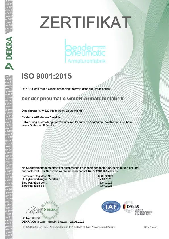 Zertifikat ISO 9001_2015